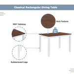 Table en bois rustique minimaliste de la marque eprolo, design simple et naturel pour décoration intérieure.