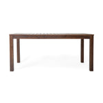 Table MANILA de 69 pouces de la marque eprolo, en bois clair avec surface lisse et pieds robustes pour salle à manger ou bureau.