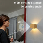 Applique murale LED rechargeable eprolo pour chambre à coucher, éclairage moderne et élégant, lumière blanche douce.