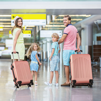 Three In One ABS PC Suitcase 20in 24in 28in Suitcase