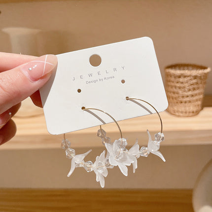 Ins Simple And Small Women's Fashion Sense Temperament Pearl Earrings