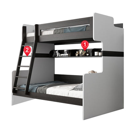 Simple Multi-function High And Low Bed Double Bed