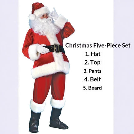 Santa Claus Costume Oversized And Thickened Classic Style Clothing