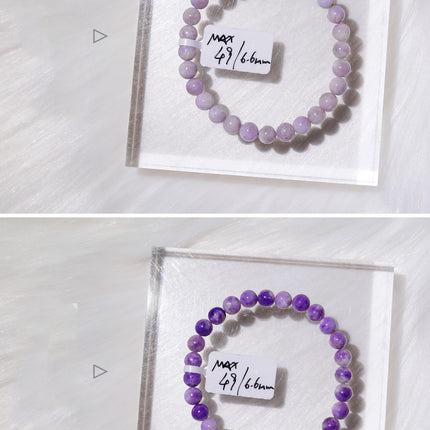 Natural Sodalite Bracelet Turns Purple In Sunlight