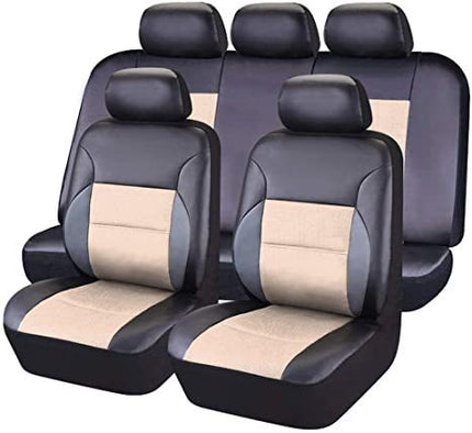 Auto Artificial Leather 5-seater Car Stitching Leather Seat Cover