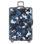 Blue And White Camouflage / S