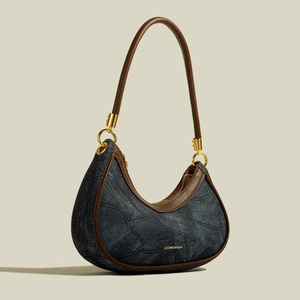 Middle Aged Niche Texture Shoulder Bag