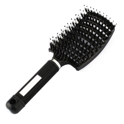Hairbrush Anti Klit Brushy Haarborstel Women Detangler Hair Brush Bristle Nylon Scalp Massage  Teaser Hair Brush Comb - Novah