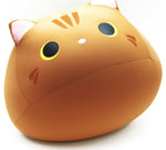 Coussin en forme de chat mignon pour le canapé, oreiller animalier confortable, par Novah, image de poupée peluche câline.