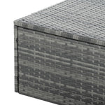 Ensemble de meubles de terrasse en rotin PE pour l'extérieur avec table basse en contreplaqué, par eprolo.