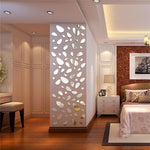 Autocollants muraux 3D miroir amovibles eprolo, lot de 12 pièces pour décoration intérieure moderne.