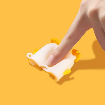 Compatible with Apple, Little cute duck airpods silicone protective sleeve