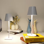 Lampe de bureau en métal eprolo LED américain et nordique, lampe de table créative avec port USB et protection des yeux