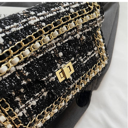 Women's Knitted All-match Small Square Bag