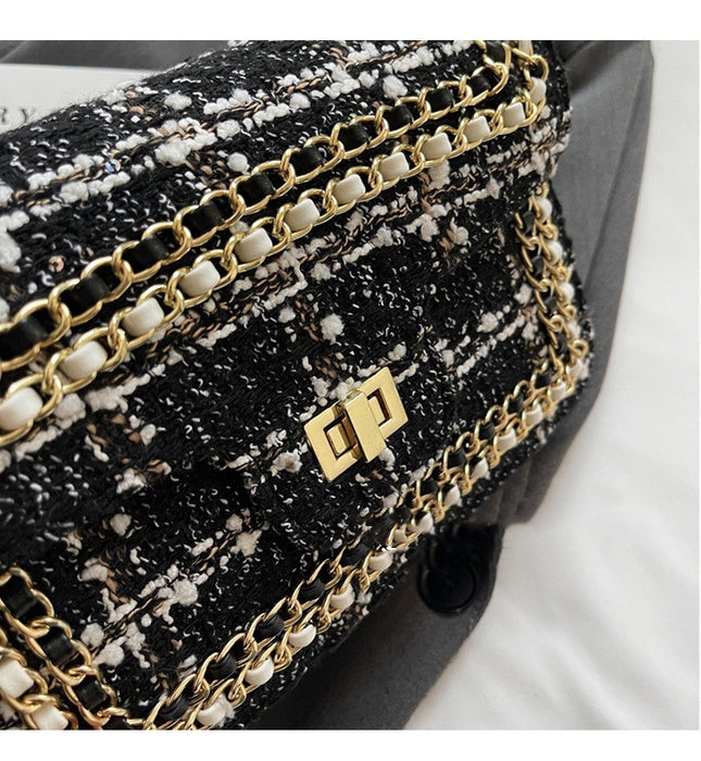 Women's Knitted All-match Small Square Bag