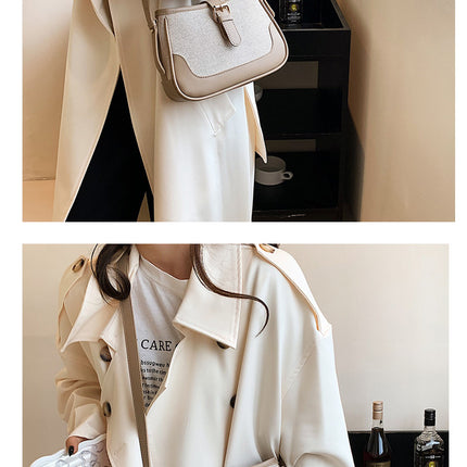 Advanced Texture Shoulder Cross Square Crossbody Bag
