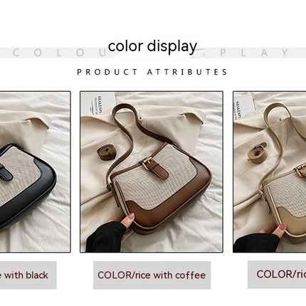 Advanced Texture Shoulder Cross Square Crossbody Bag