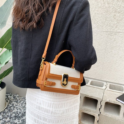 Spring Summer Handheld Small Square One Shoulder Crossbody Bag