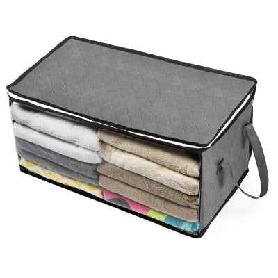 Sac de rangement pliable eprolo pour couettes, vêtements et accessoires, imperméable et pratique pour l'organisation du placard.
