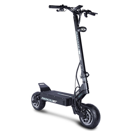 Electric Scooter, 72V Dual Power Motor, 11 Inch Road Tire Foldable Electric Scooter