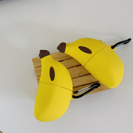 Compatible with Apple, Lovely banana airpods Pro protective silicone