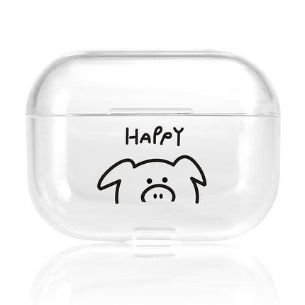 Compatible with Apple, Colorful cartoon earphone case