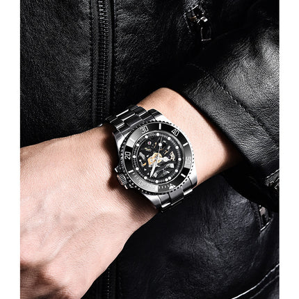 PAGANI Steel Band Mechanical Watch