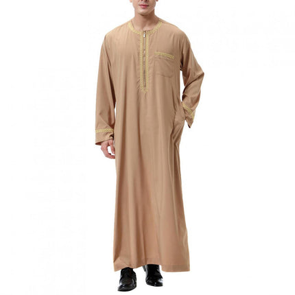 Fashion Muslim Middle East Arab Robe Men