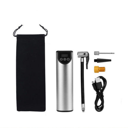 Mini Portable Wireless Car Air Pump, Outdoor Electric Pump, Smart Digital Display Car Tire Air Pump