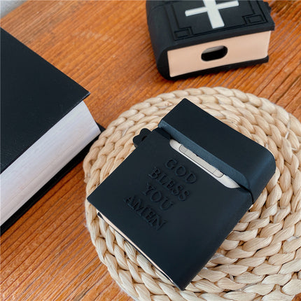 Compatible with Apple, Three-dimensional bible for AirPods Pro case