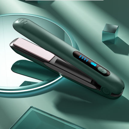 Wireless Hair Straightener Flat Iron Mini 2 IN 1 Roller USB 5000mAh Max 200 Degree Portable Cordless Curler 4 Levels Dry And Wet Uses