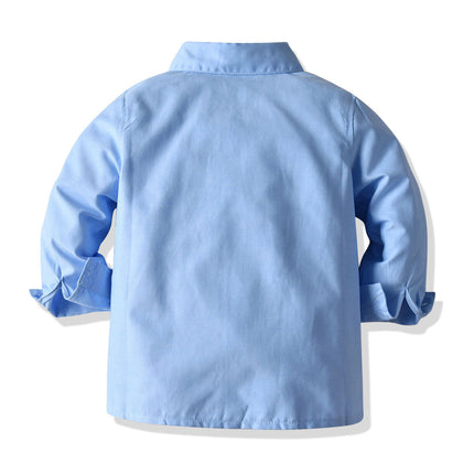 Dress Boys Formal Wear Overalls Little Flower Girl Costume Spring And Autumn Set