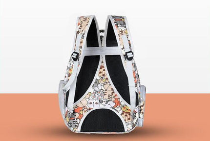 Cat Canvas Carrying Supplies Box School Bag