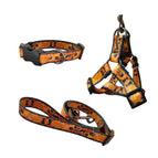 Halloween Pumpkin / Tow rope Collar Strap / S