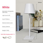Lampe de bureau LED American Nordic eprolo avec design créatif, protection des yeux, port USB et base en métal pour table de bar.