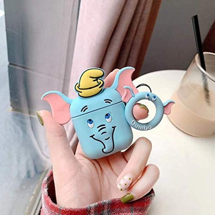Cute cartoon baby elephant earphone set