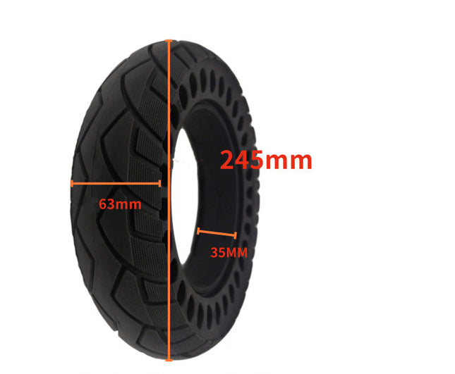 10 Inch Electric Scooter Honeycomb Solid - Novah