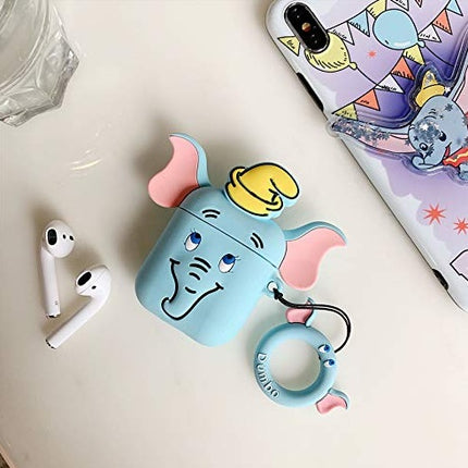 Cute cartoon baby elephant earphone set