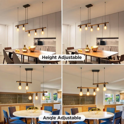 Macgregor 5 - Light Kitchen Island Pendant Light No Bulb