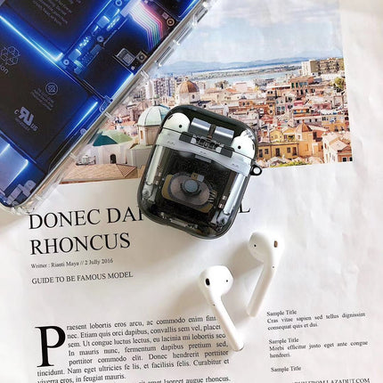 Compatible with Apple, Funny Mechanical Structure Earphone Case Earphone Cover