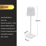 Lampe de chevet rétro en bois avec chargeur sans fil, design simple et élégant, lampe d'ambiance Nordic Ins de la marque eprolo