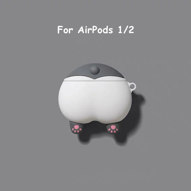Compatible with Apple, Cute Corgi Sexy Ass AirPods Earphone Case
