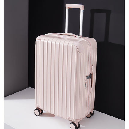Luggage Trolley Boarding Travel Suitcase With Combination Lock
