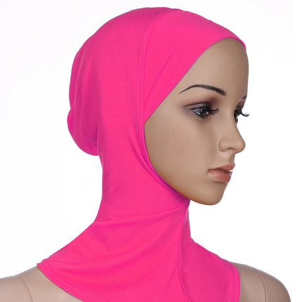 Muslim Soft Under Scarf Hat Cap Bone Bonnet Neck Cover
