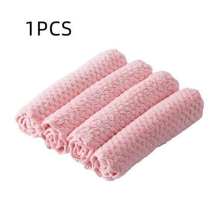 Kitchen Dishcloth Degreasing Water Uptake Not Shedding Hair