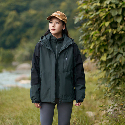 Breathable Mountaineering Suit Stitching Trendy Coat