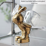Vitrine à vin de luxe pour lapin en bois, décoration de salon et salle à manger, artisanat élégant de eprolo