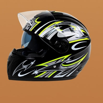 Winter electric car helmet four seasons helmet