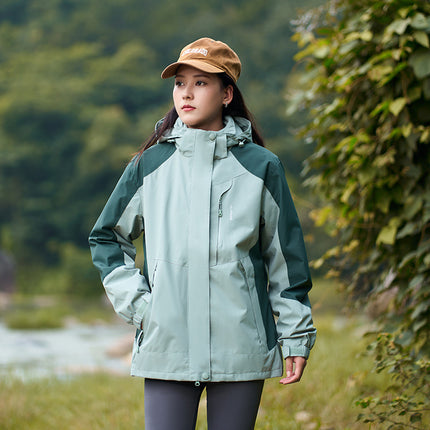 Breathable Mountaineering Suit Stitching Trendy Coat