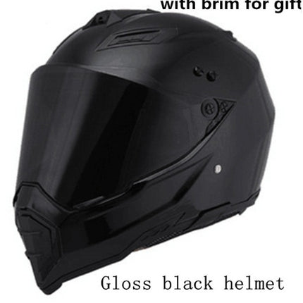 Off-road helmet motorcycle racing helmet road off-road dual-use helmet men and women four seasons pull helmet full face helmet